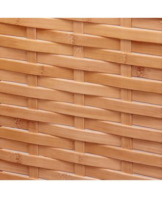Basket Weave Bamboo Screen