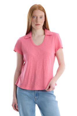 Women's Short Sleeve Polo Tee