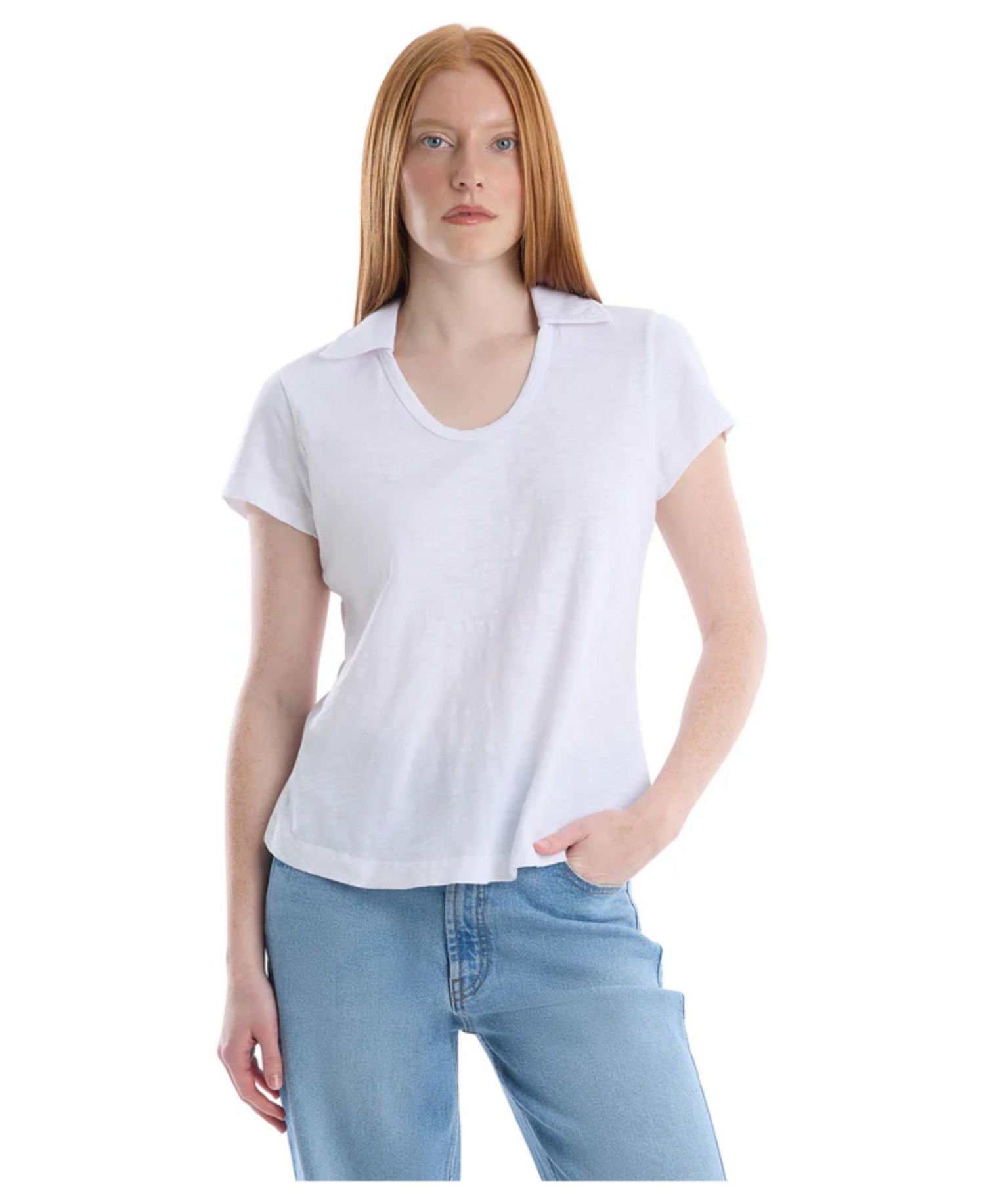 Women's Short Sleeve Polo Tee