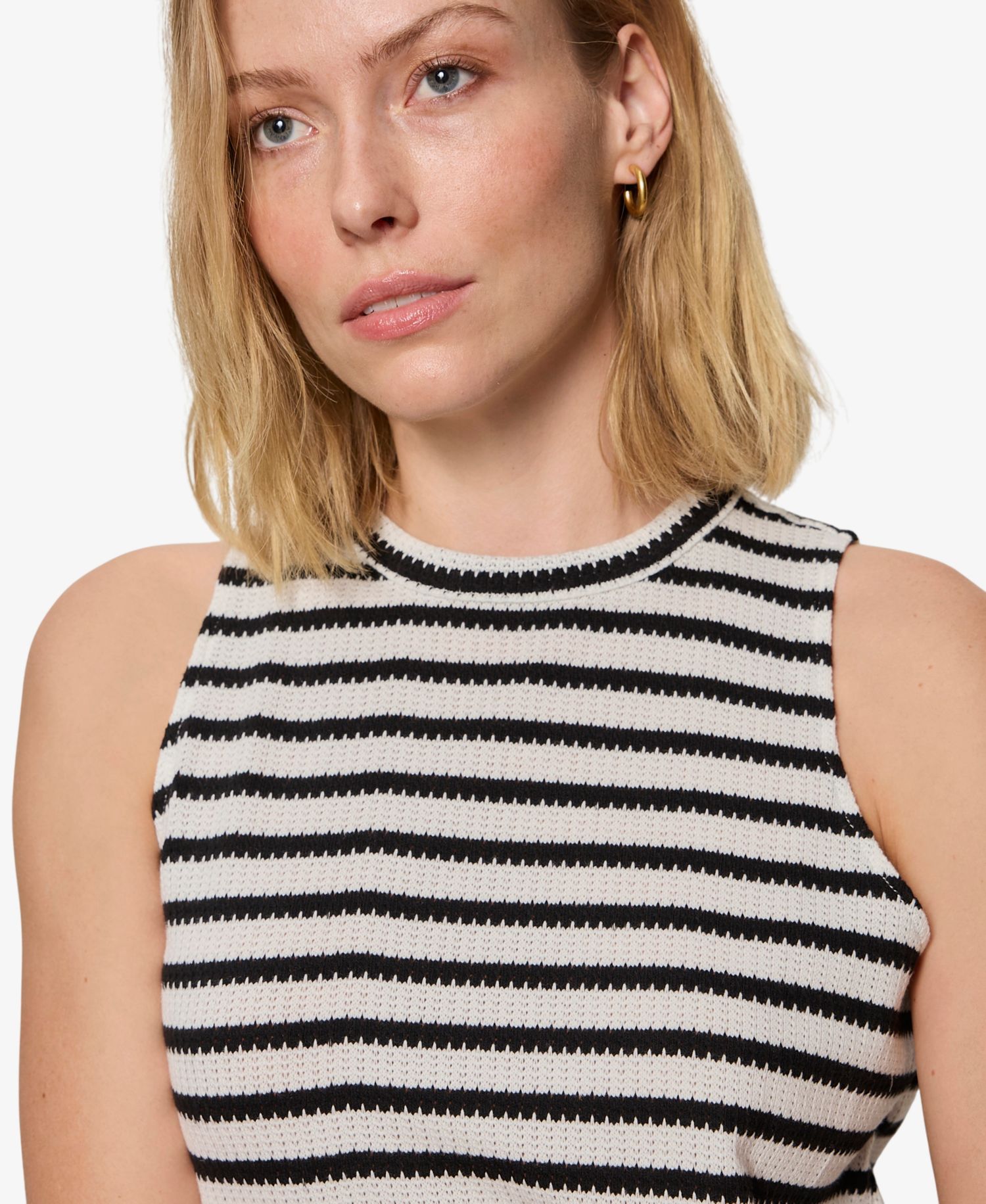 Petite Campari High-Neck Tank Top