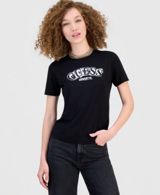 Women's Leona Crewneck Logo T-Shirt