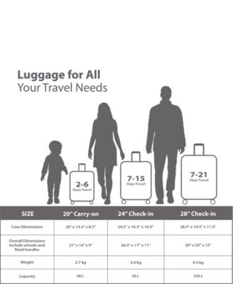 Classic 3 Piece Softside Luggage Set
