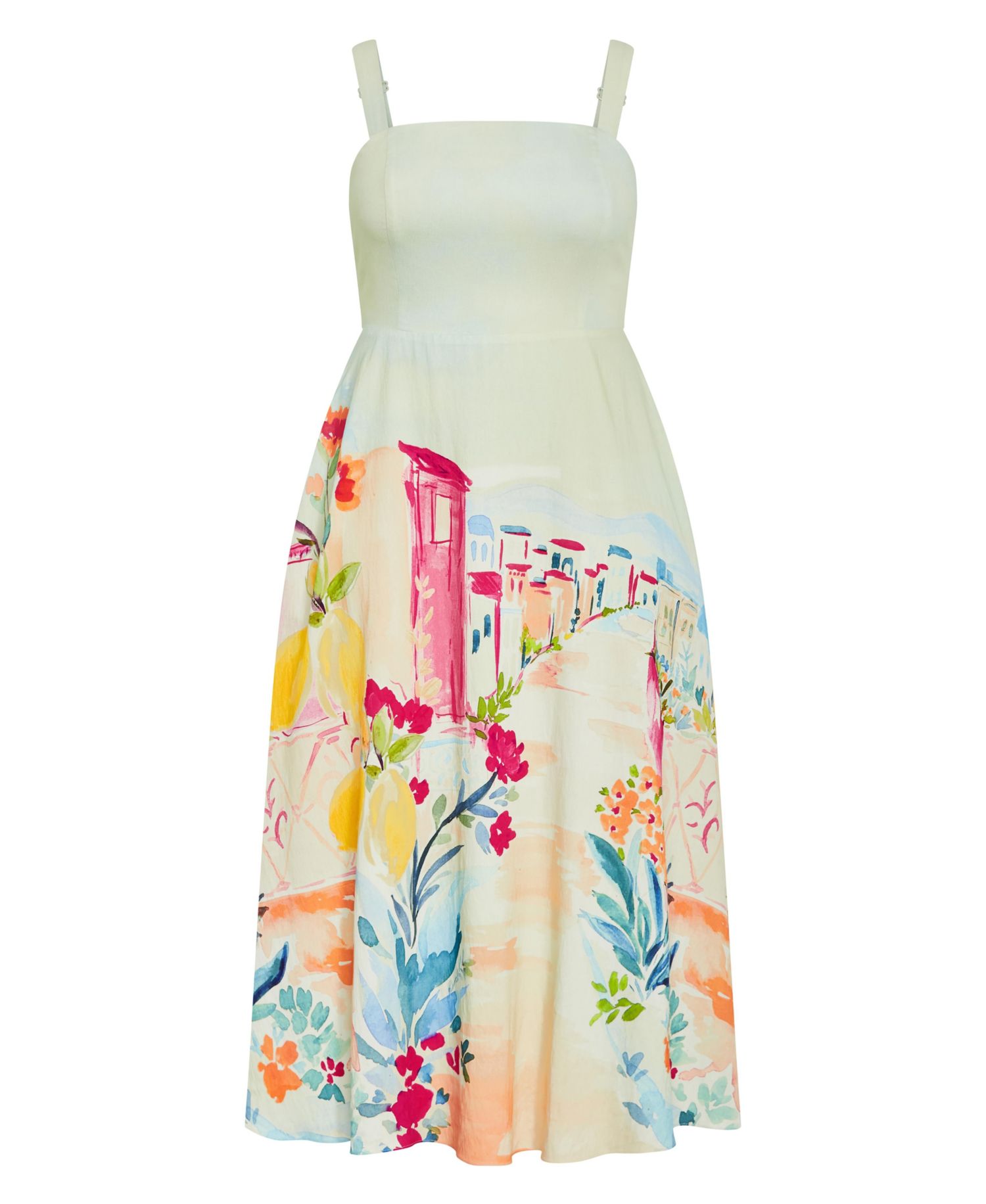 Women's Sorrento Print Maxi Dress