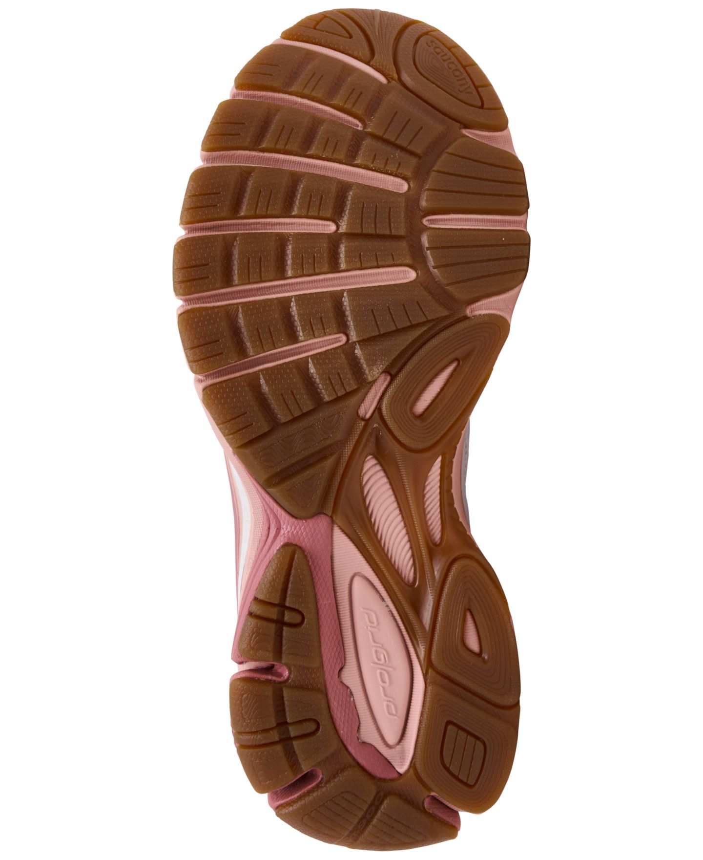 Кроссовки для бега Saucony ProGrid Guide 7, цвет: Белый / Персиковый — фото 6