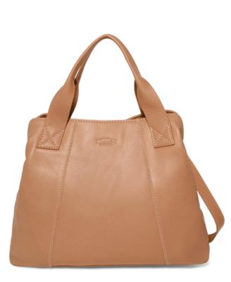 American Leather Co. Women's Ada Triple Entry Satchel - Macy's