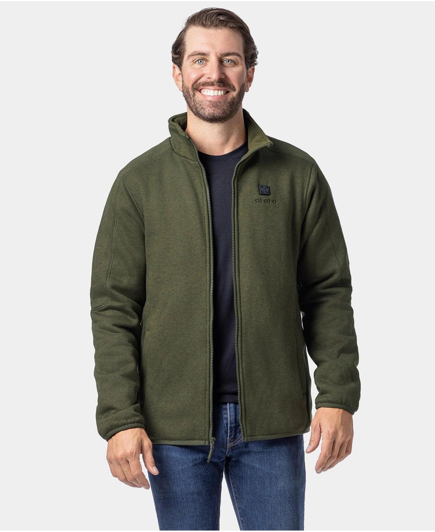 Men's 4-Zone Heated Fleece Jacket