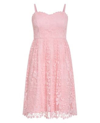 Women's Scarlet Lace Dress