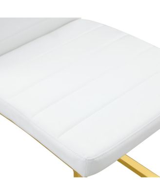 6-Pack Heavy-duty Chairs: 2.1" Cushion, Iron Frame, Home/Office Value