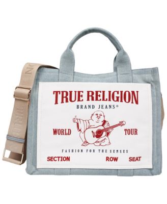 Ace Mega Pocket Buddha Tote - Denim World Tour Bag