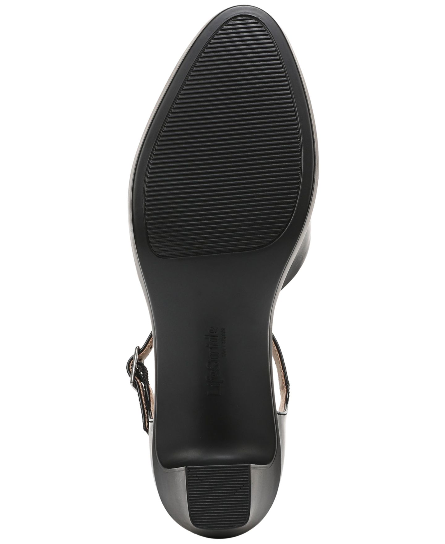 Женские туфли LifeStride Effortless 2 Block Heel Pumps, цвет: Чёрный искусственная лаковая кожа — фото 5
