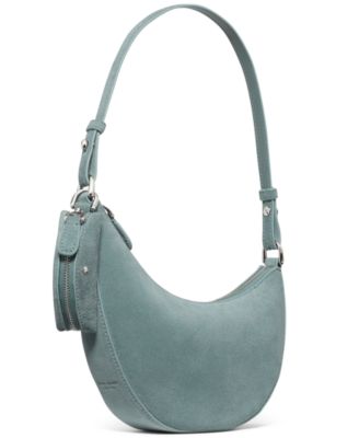 Duo Mini Suede Shoulder Handbag