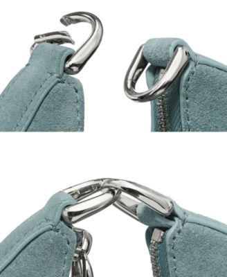 Duo Mini Suede Shoulder Handbag