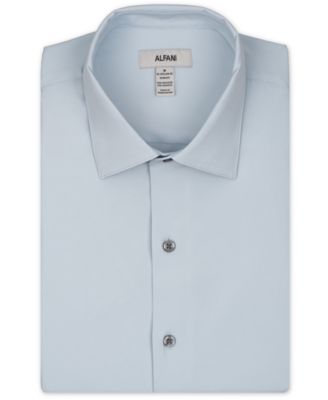 Men's Slim-Fit Performance Solid Dress Shirt