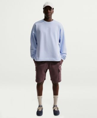  Club Men's Brushed Fleece Cargo Shorts