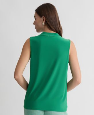 Women's V-Neck Sleeveless Top