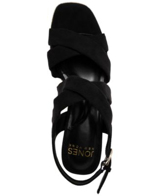 Women's Black Strappy Sandals | Macy's