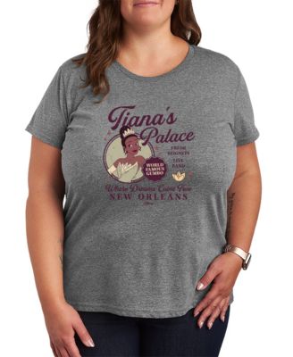 Plus Size Disney Princess Tianas Palace Short-Sleeve Graphic T-Shirt