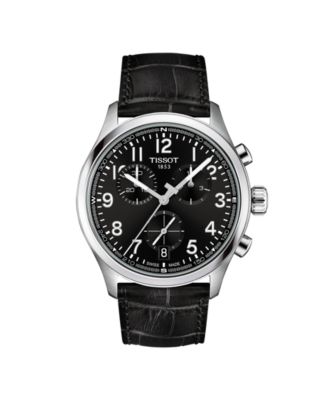 Men's Round Silver Stainless Steel Watch 42mm