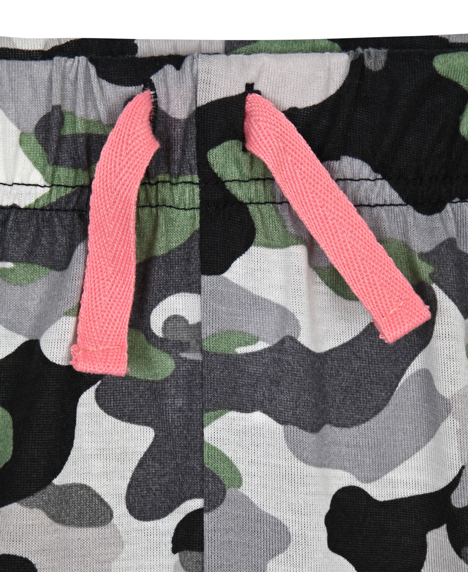 Boys' 6-12 Solid T-Shirt and Camo Shorts, 2-Piece Set