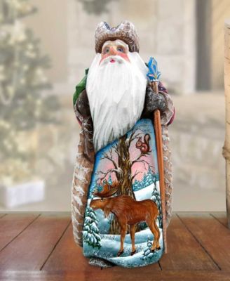 Woodcarved Hand Painted Merry Wonder Figurine