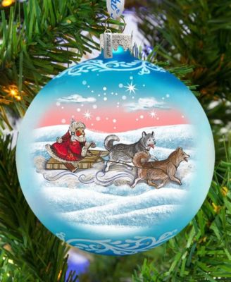 Northern Light Ball Glass Ornament