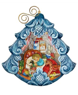 Night Before Christmas Tree Sculpted Ornament