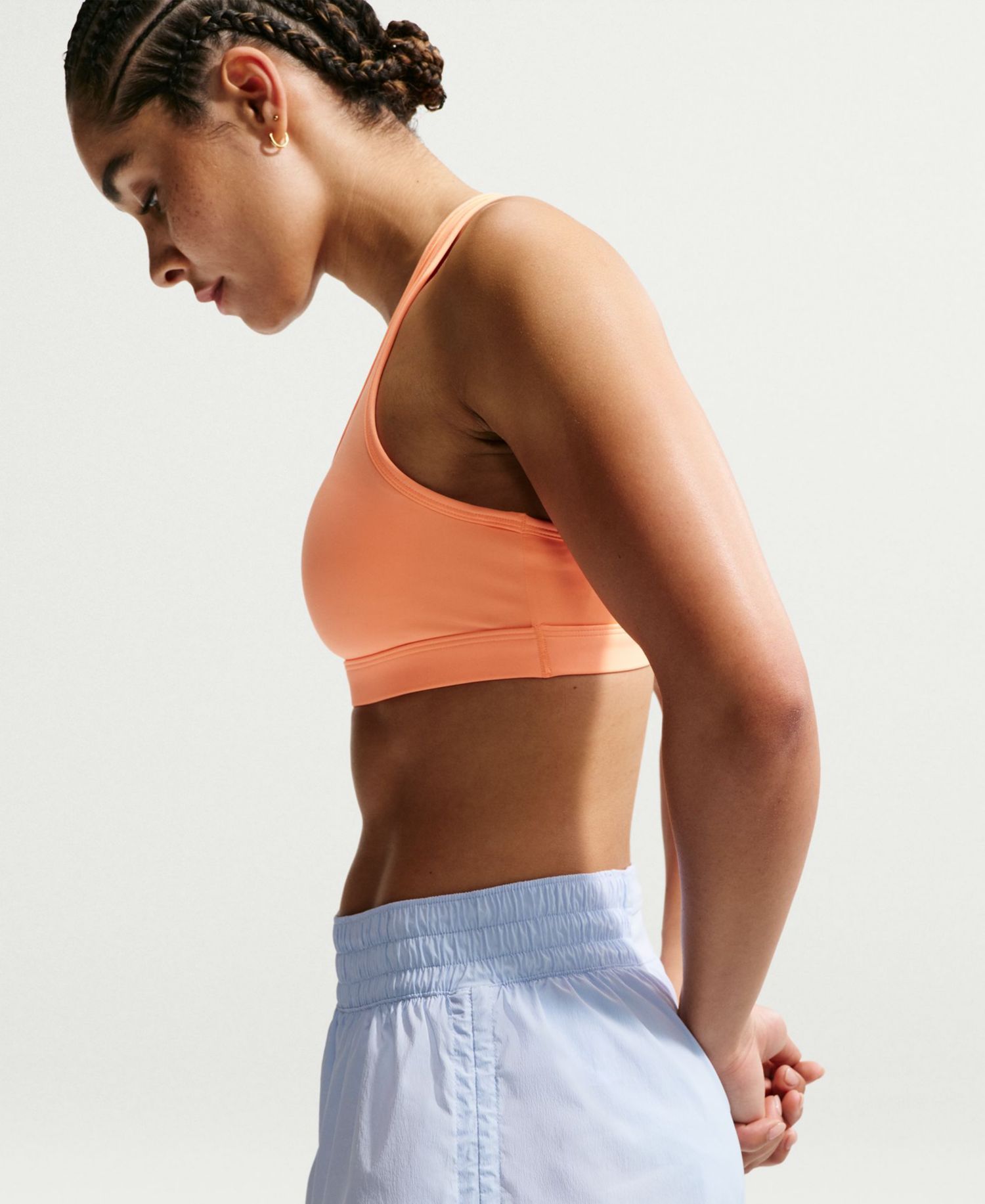 Women's One Dri-Fit Brief-Lined High-Waist Shorts
