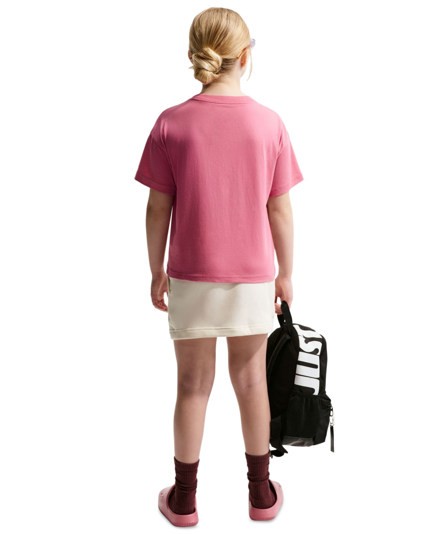 Sportswear Girls' 7-16 Boxy Short-Sleeve T-Shirt