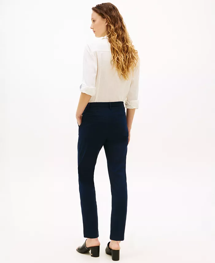 Women's Twill Slim Chino Pants - thumbnail 9