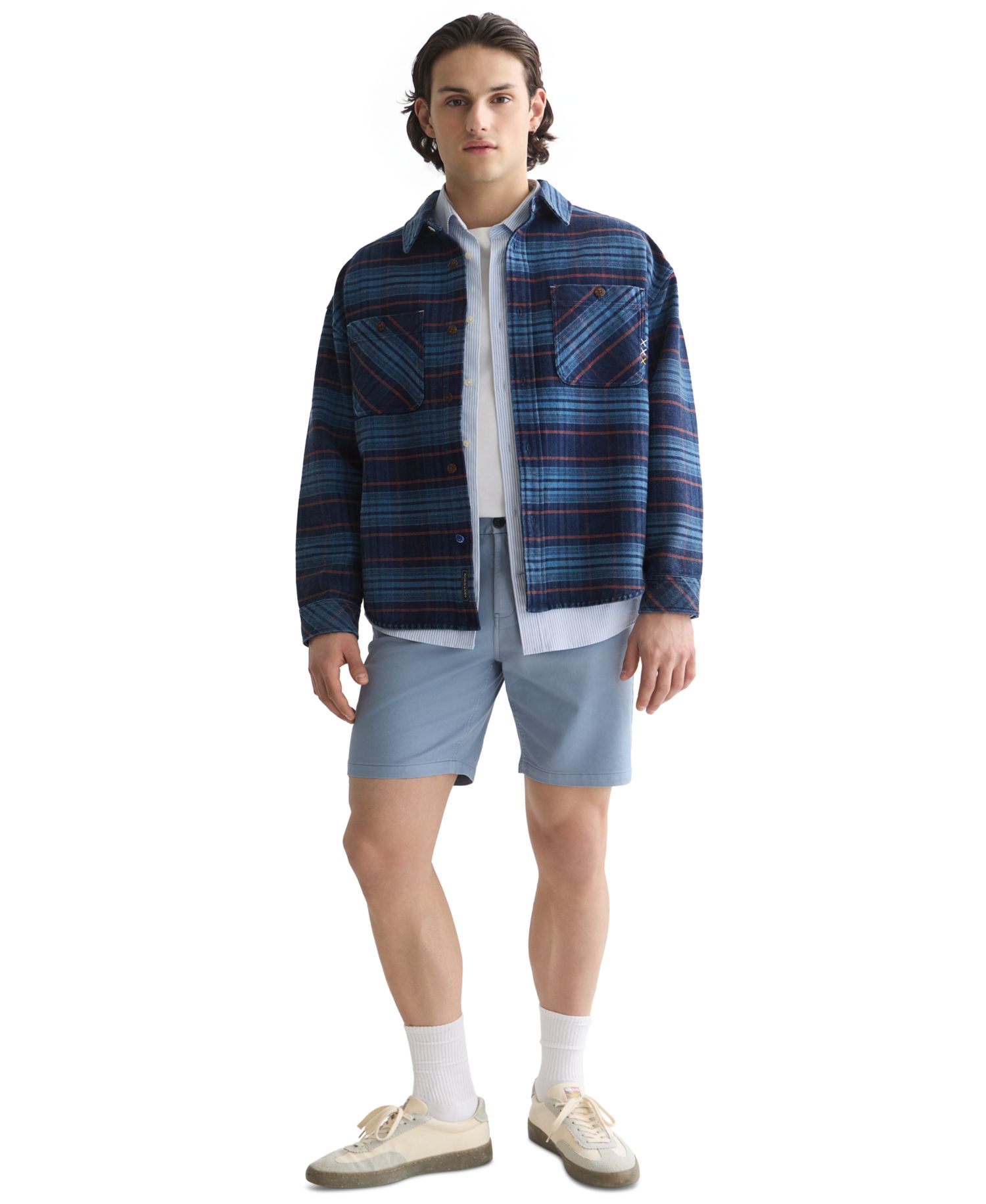 Men's Checked Lightweight Jacket