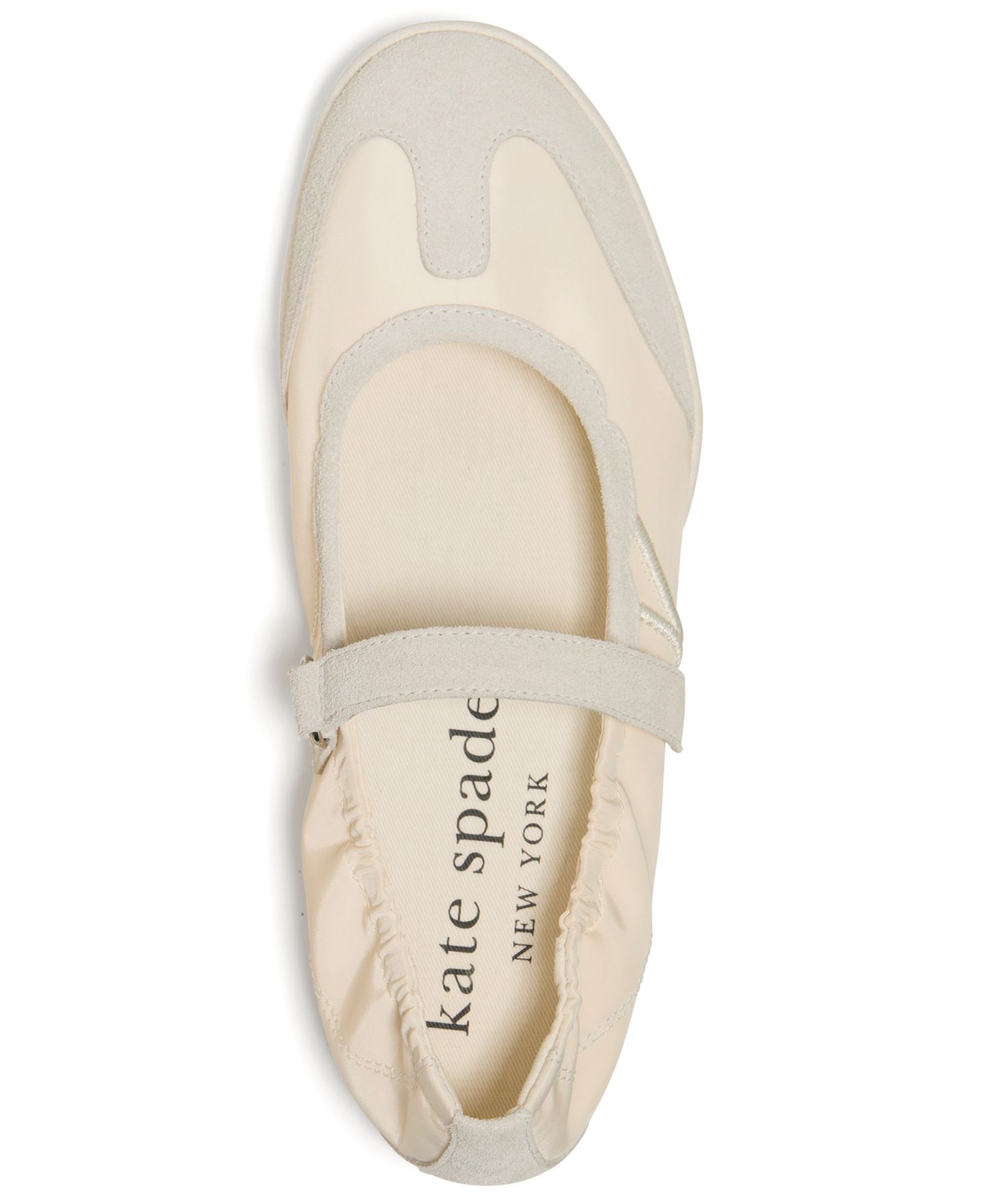 Женские кроссовки kate spade new york KS Drift Mary Jane, цвет: Кремовый — фото 4