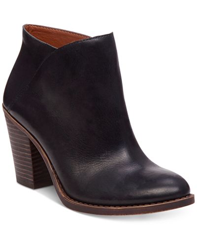 Lucky Brand Women's Eesa Block-Heel Booties