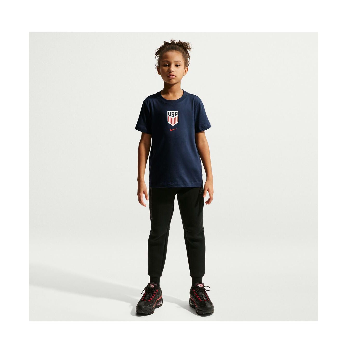 Детская футболка Nike Blue Usmnt Crest — фото 1