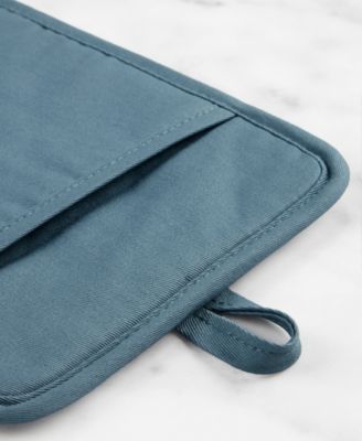 Ribbed Soft Silicone Pot Holder Set, 2 Piece