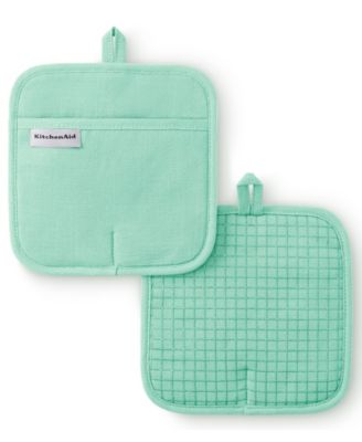 Gourmet Series Gridlines Pot Holder Set, Pack of 2