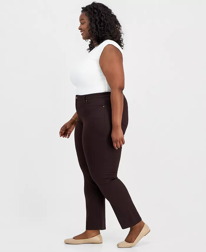 Plus Size Lexington Straight-Leg Jeans - thumbnail 2