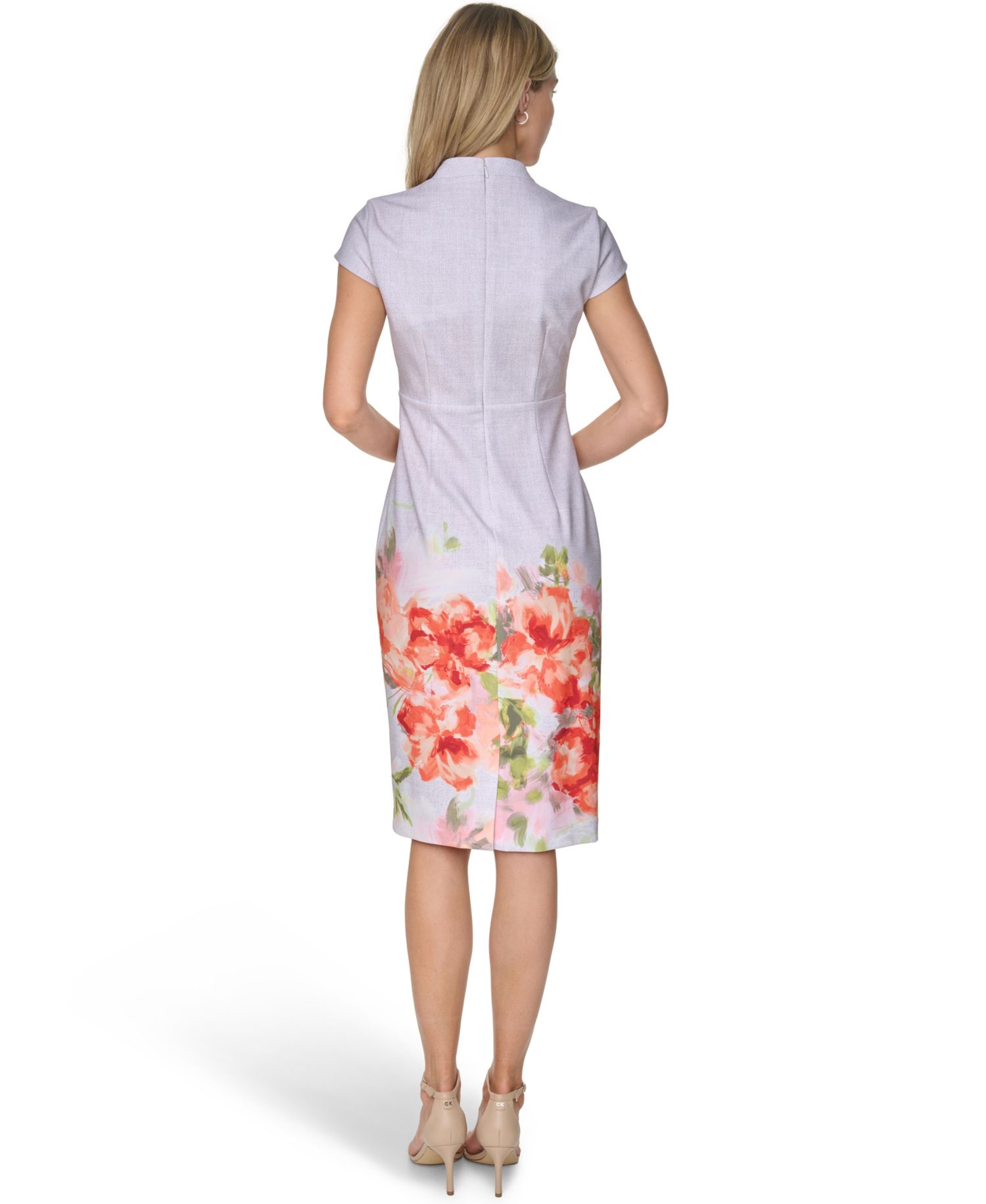 Women’s V-Neck Midi Dress