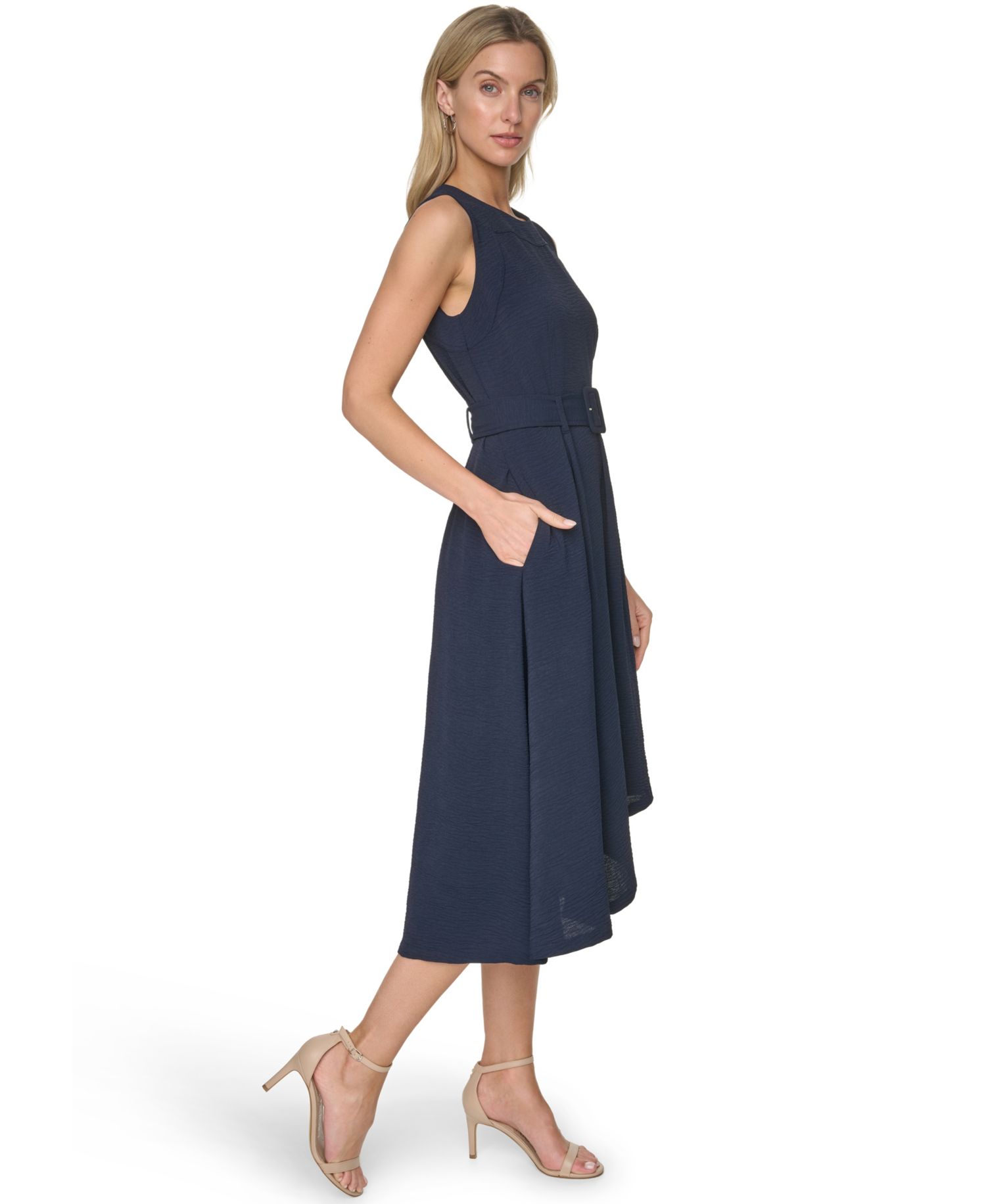 Women’s Crew Neck Midi Dress