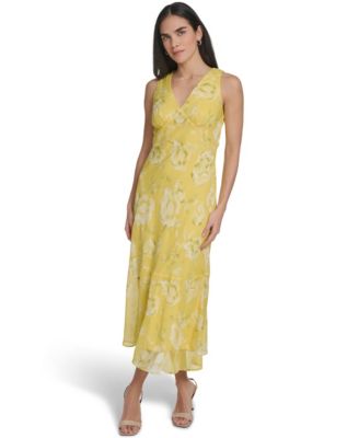 Women’s V-Neck Midi Dress