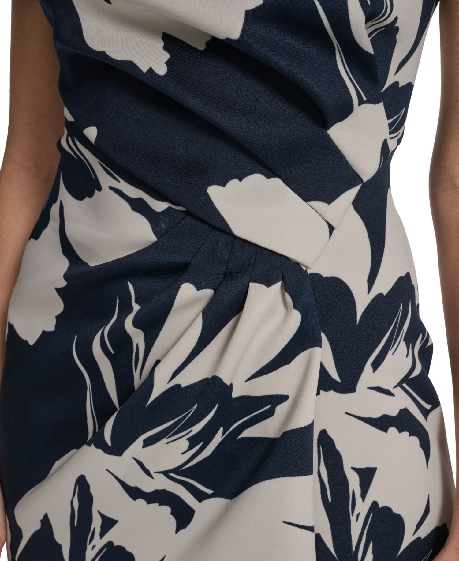 Women’s Square-Neck Sheath Midi Dress