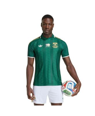 Men's Green South Africa National Team Away On-Field Authentic Jersey