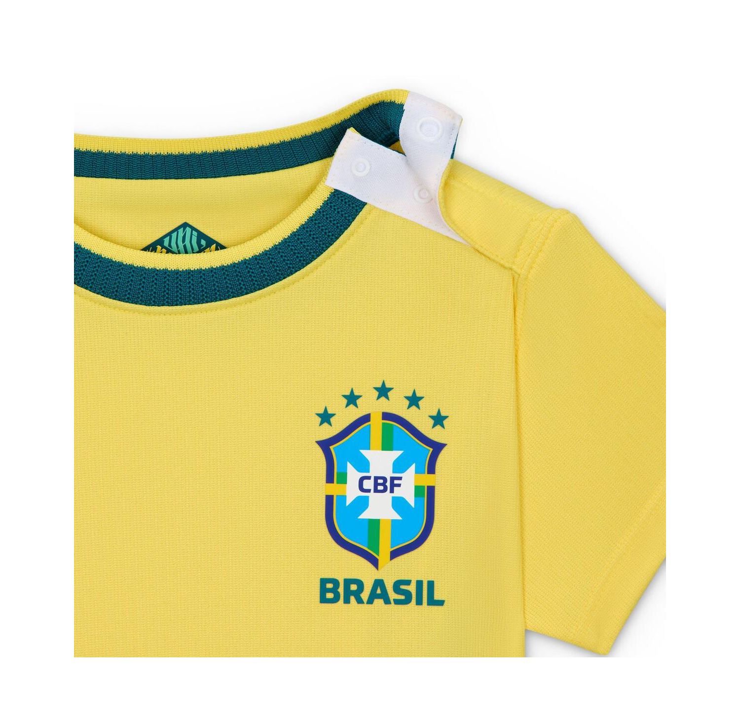 Baby Boys and Girls Brazil National Team 2026 Home Stadium Replica Kit