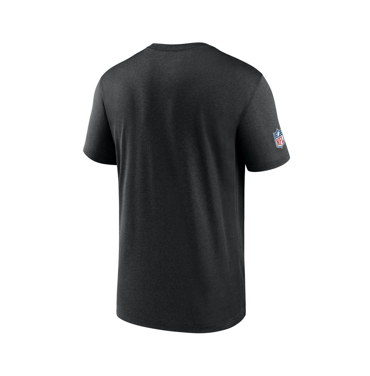 Мужская футболка Nike Black Washington Commanders Sideline Legend Small Logo Dri-FIT — фото 3