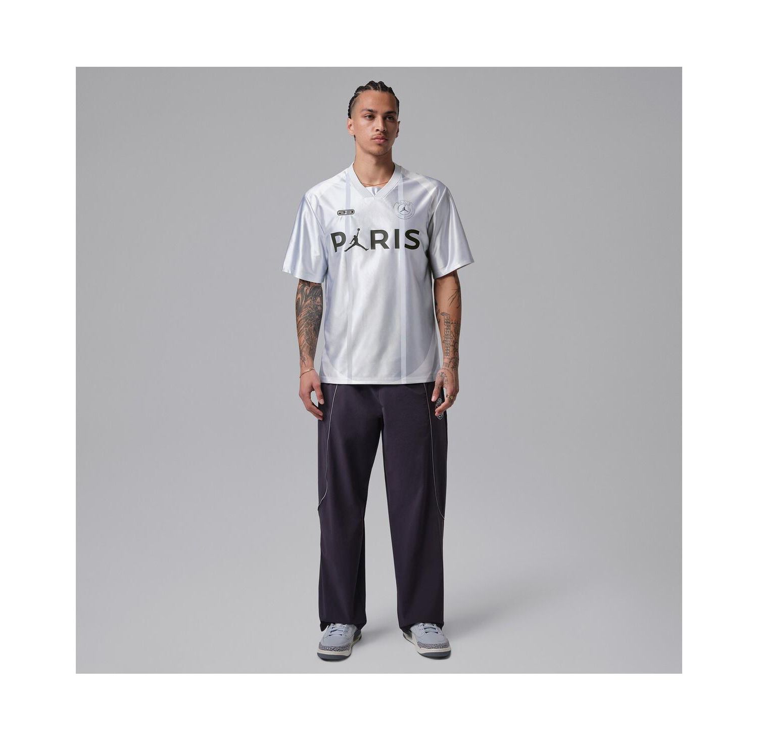 Men's Gray Paris Saint-Germain Lifestyle Jersey