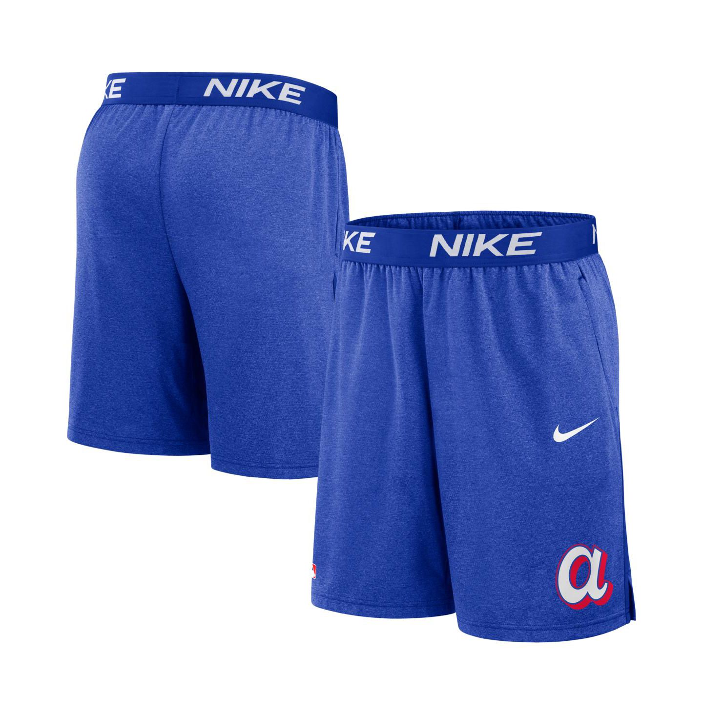 Мужские шорты Nike Royal Atlanta Braves 2026 City Connect Authentic Collection Dri-FIT Knit — фото 1