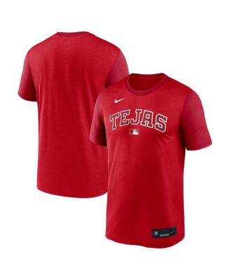 Men's Red Texas Rangers 2026 City Connect Authentic Collection Legend Dri-FIT T-Shirt