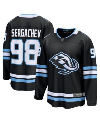 Men's Mikhail Sergachev Black Utah Mammoth Home Breakaway Player Jersey