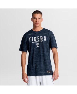 Men's Navy Detroit Tigers Authentic Collection Velocity Dri-FIT T-Shirt