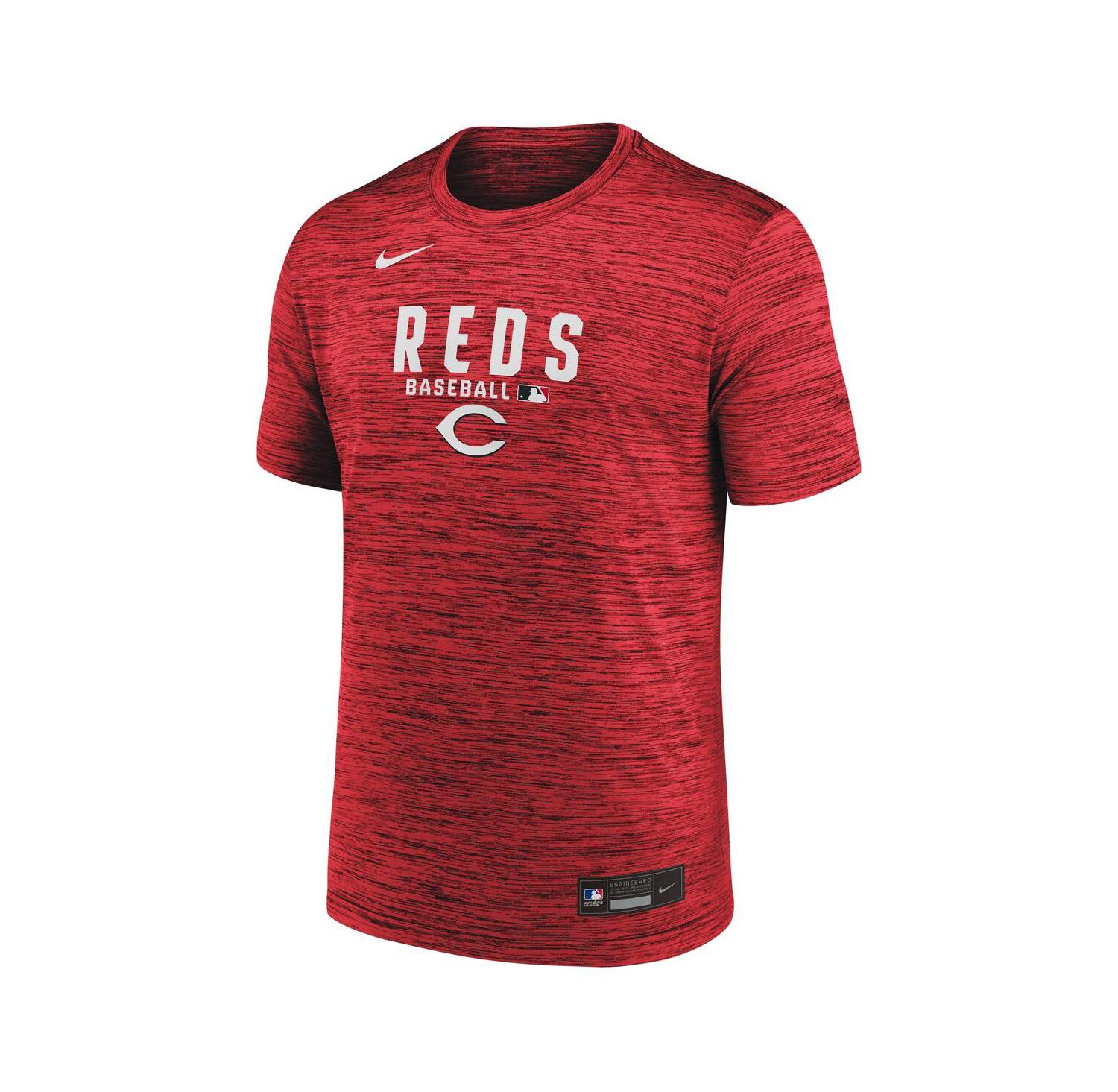 Men's Red Cincinnati Reds Authentic Collection Velocity Dri-FIT T-Shirt