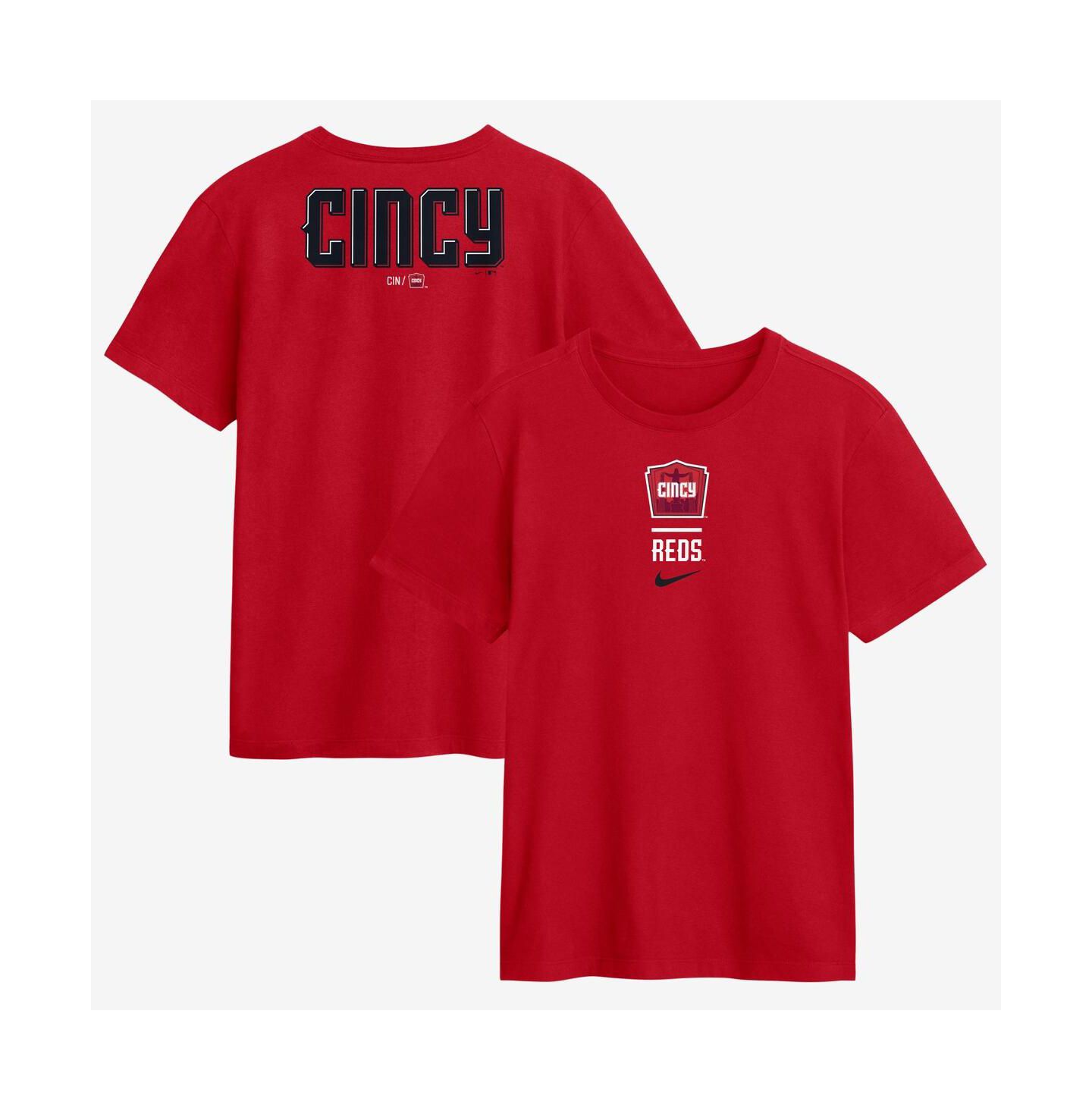 Мужская футболка Nike Red Cincinnati Reds 2026 City Connect 2-Hit — фото 1
